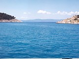 Makarská - výhled na moře
